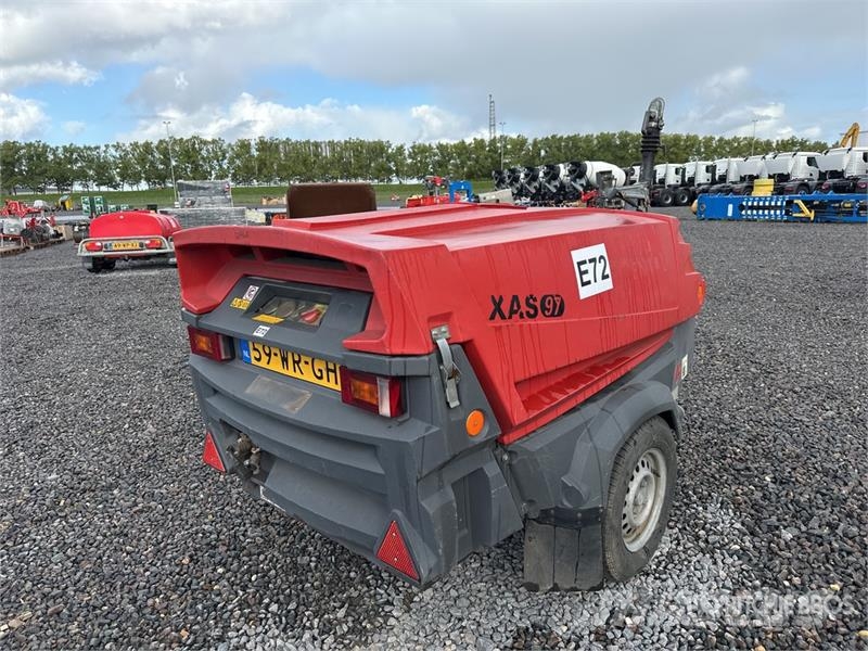 Atlas Copco XAS97DD Mobile Air Compressor Compressores