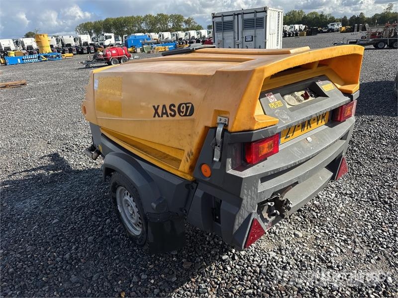 Atlas Copco XAS97DD Mobile Air Compressor Compressors
