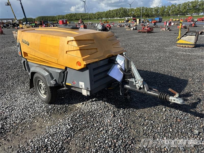 Atlas Copco XAS97DD Mobile Air Compressor Compressors