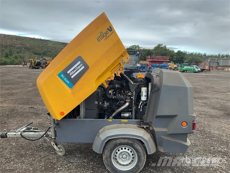 Atlas Copco XATS138 Mobile Air Compressor (Inoperable) Kompresori