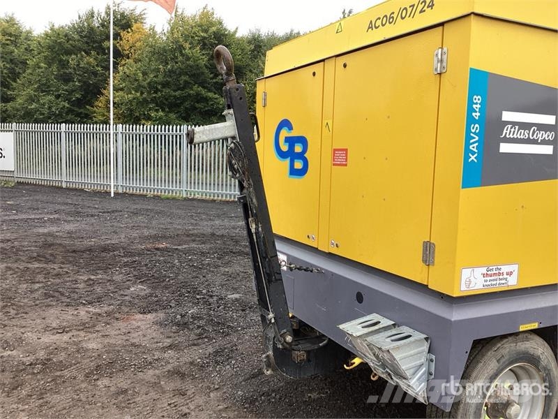 Atlas Copco XAVS 448 Mobile Air Compressor Компресори