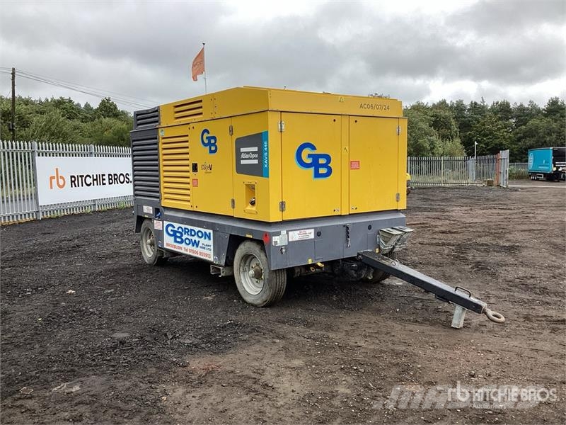 Atlas Copco XAVS 448 Mobile Air Compressor Компресори