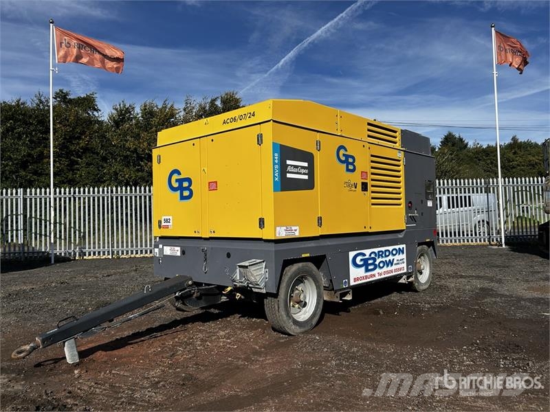 Atlas Copco XAVS 448 Mobile Air Compressor Kompresori
