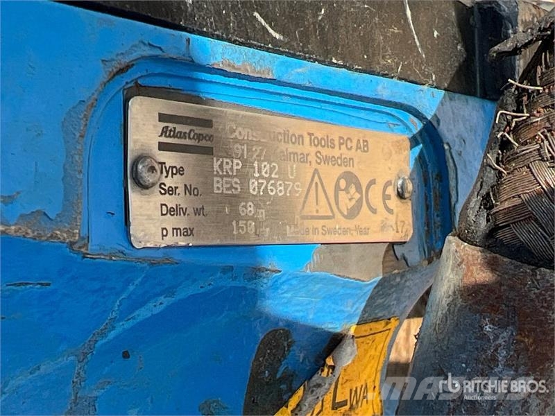 Atlas KRP102 Hydraulic Breaker Плуги