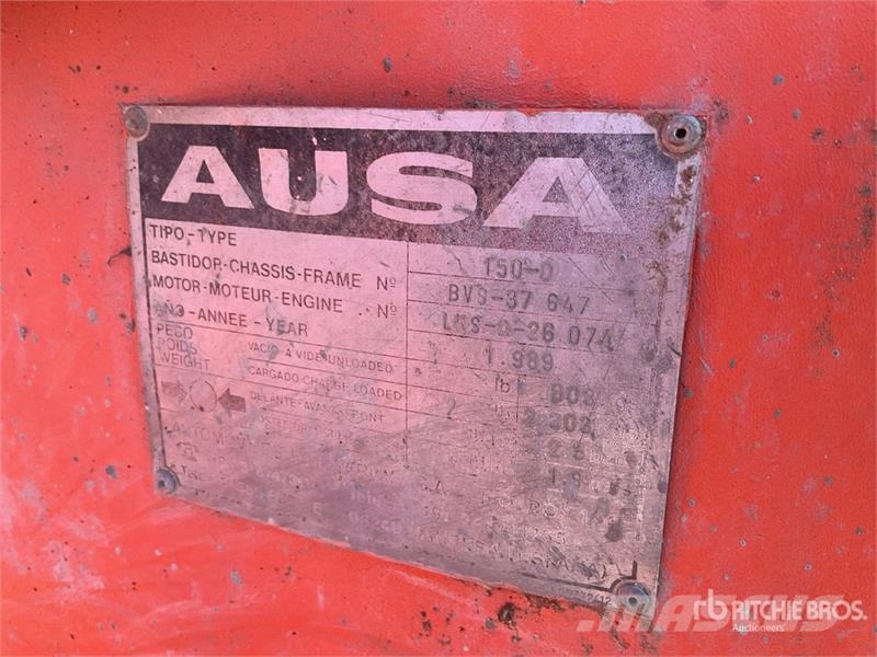 Ausa 150D Dumper Странични самосвали
