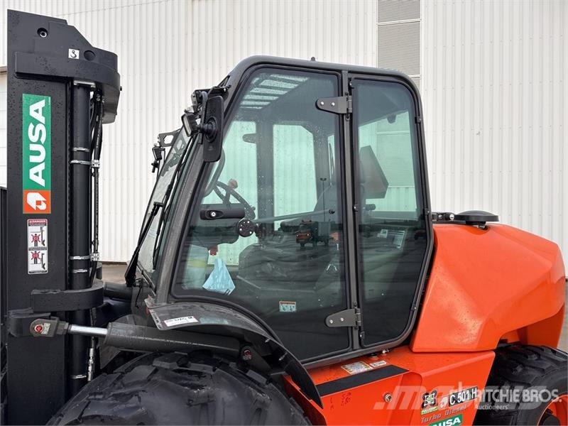 Ausa C 501 H X4 5000 kg 4x4 Rough Terrain Forklift (Unu Vanterenski viljuškar