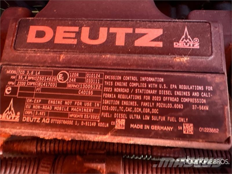 Ausa D 1001 APG 4x4 Swivel Dumper (Unused) Demperi za gradilišta