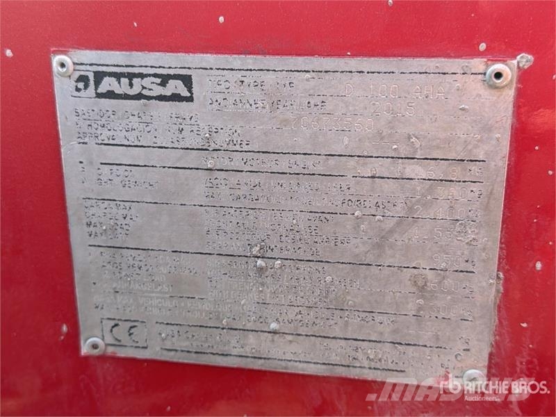 Ausa D100 AHA 4x4 Dumper Mini dumper
