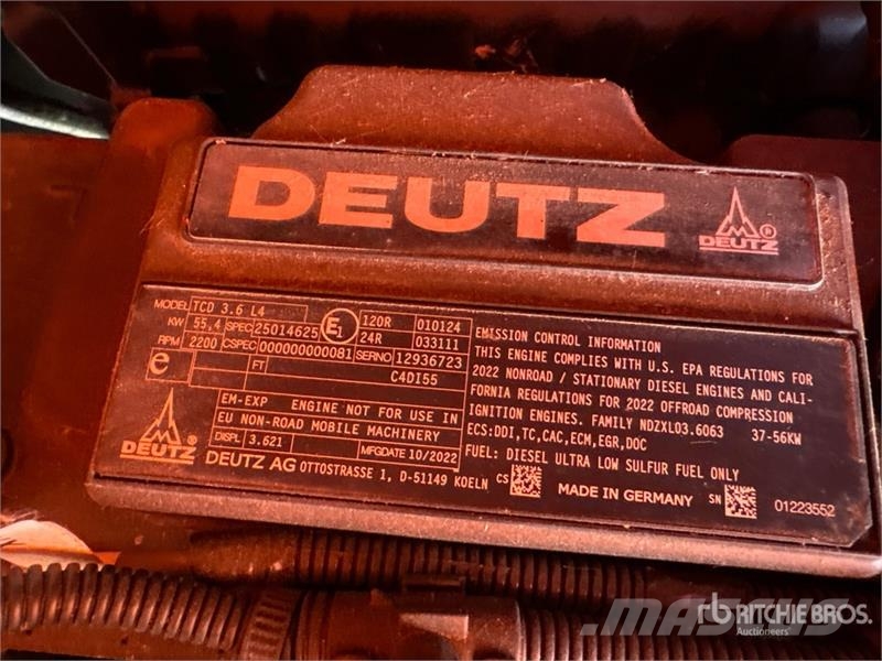 Ausa D1001APG 4x4 Swivel Dumper (Unused) Demperi za gradilišta
