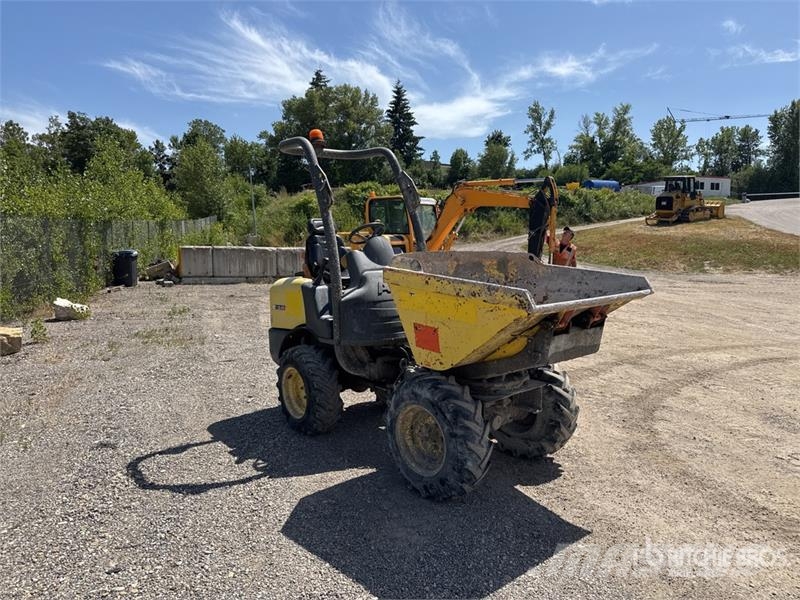 Ausa D120AHG 1.2 t 4x4 Swivel Motobasculeur Dumper Stavebné sklápače