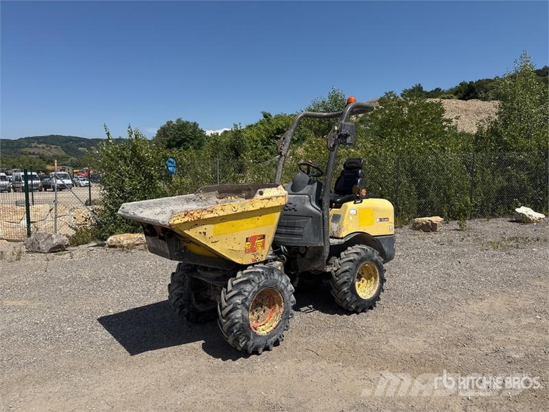 Ausa D120AHG 1.2 t 4x4 Swivel Motobasculeur Dumper Stavebné sklápače