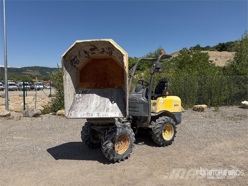 Ausa D120AHG 1.2 t 4x4 Swivel Motobasculeur Dumper Stavebné sklápače