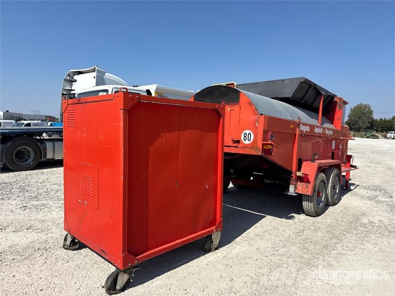 Bagela BA1000 T/A Asphalt Trailer Asfalto mašinų priedai