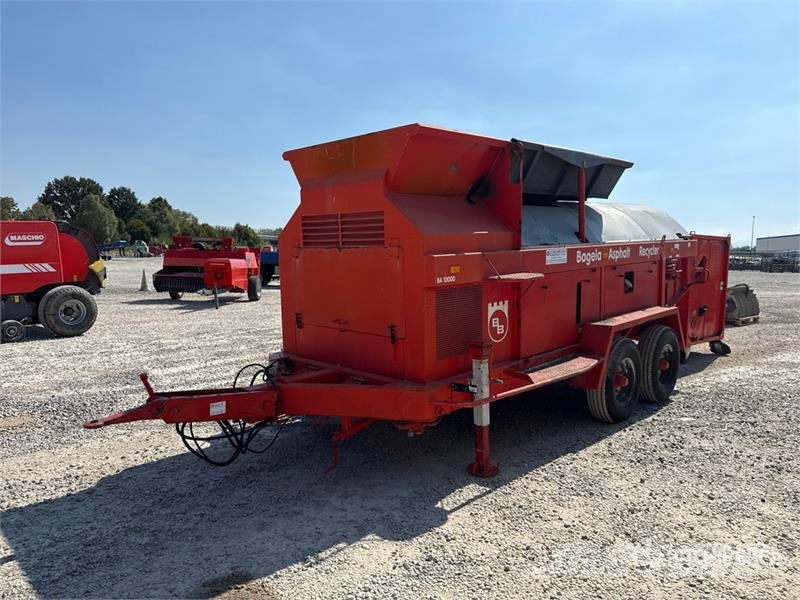 Bagela BA1000 T/A Asphalt Trailer Asfalto mašinų priedai