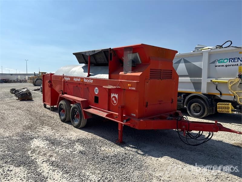 Bagela BA1000 T/A Asphalt Trailer Asfalto mašinų priedai
