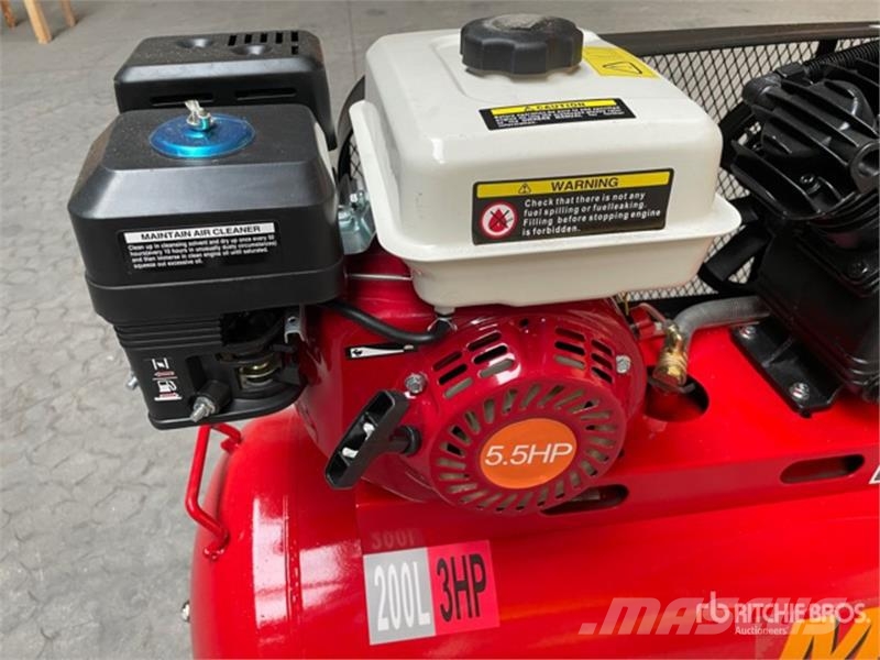 Baoma Gasoline and Electric Compressor 2 MY2065QF Air Co Kompresorji