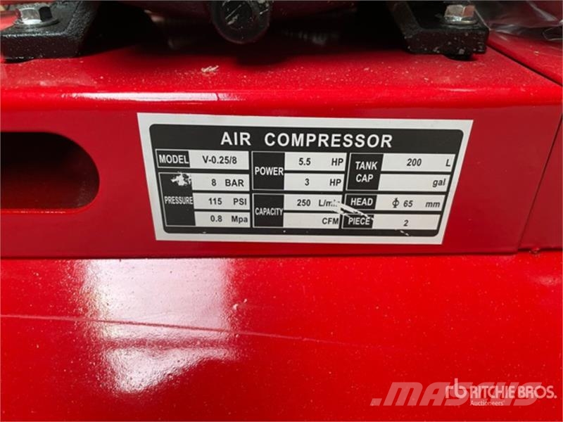 Baoma Gasoline and Electric Compressor 2 MY2065QF Air Co Kompresorji