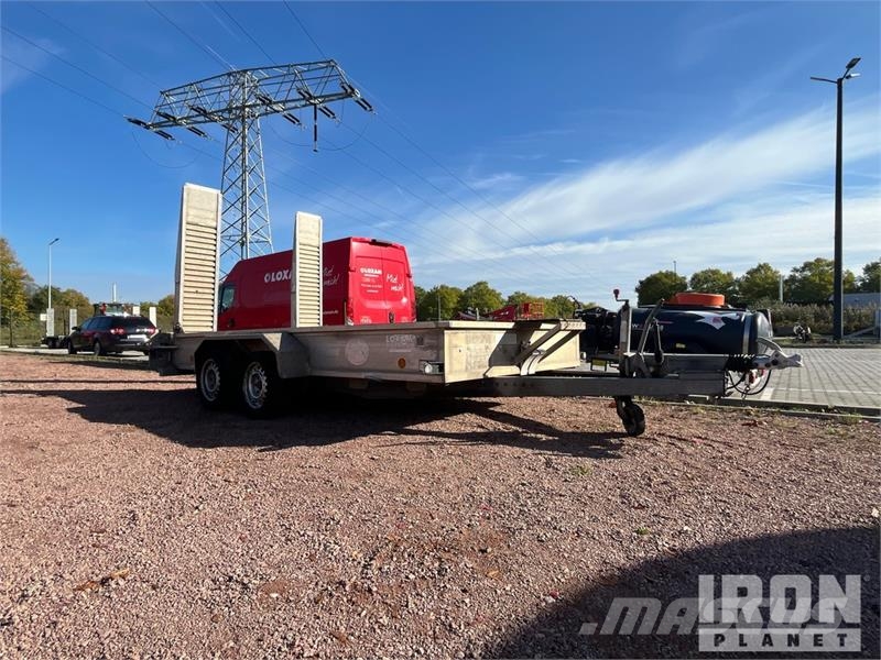 Baos M353616BS 3.62 m T/A Flatbed Trailer Vlakke laadvloer