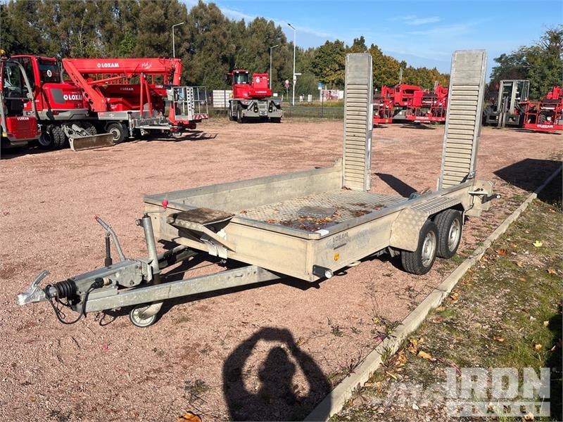 Baos M353616BS 3.62 m T/A Flatbed Trailer Vlakke laadvloer