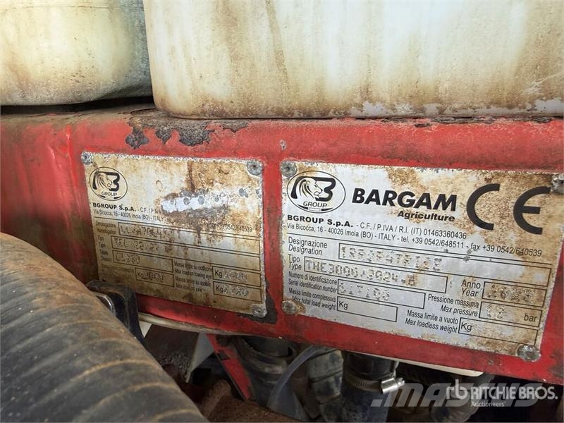 Bargam Elios 3000 Pull-Type Sprayer Pulverizadores arrastrados