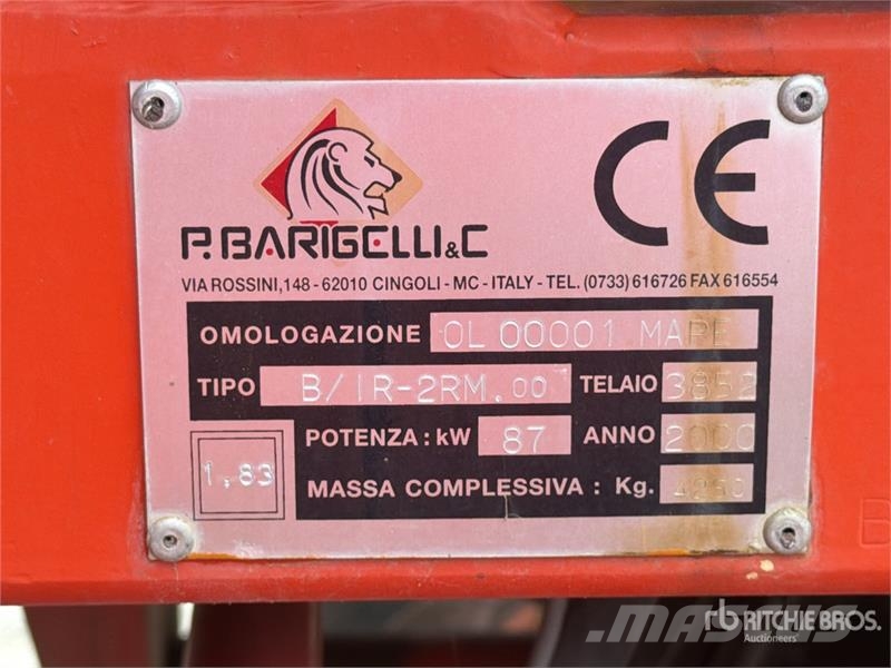  Barigelli B/IR Self-Propelled Sprayer Samohodne škropilnice