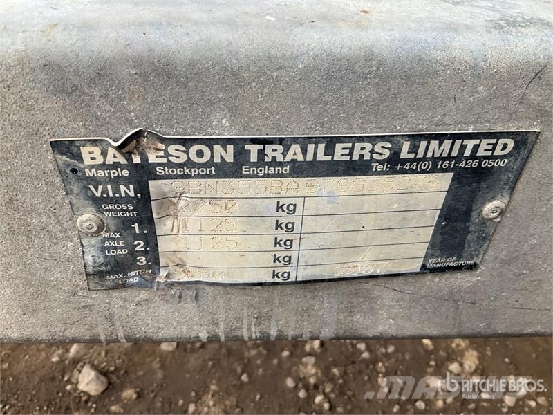 Bateson 4.9 m T/A Utility Trailer مقطورات أخرى