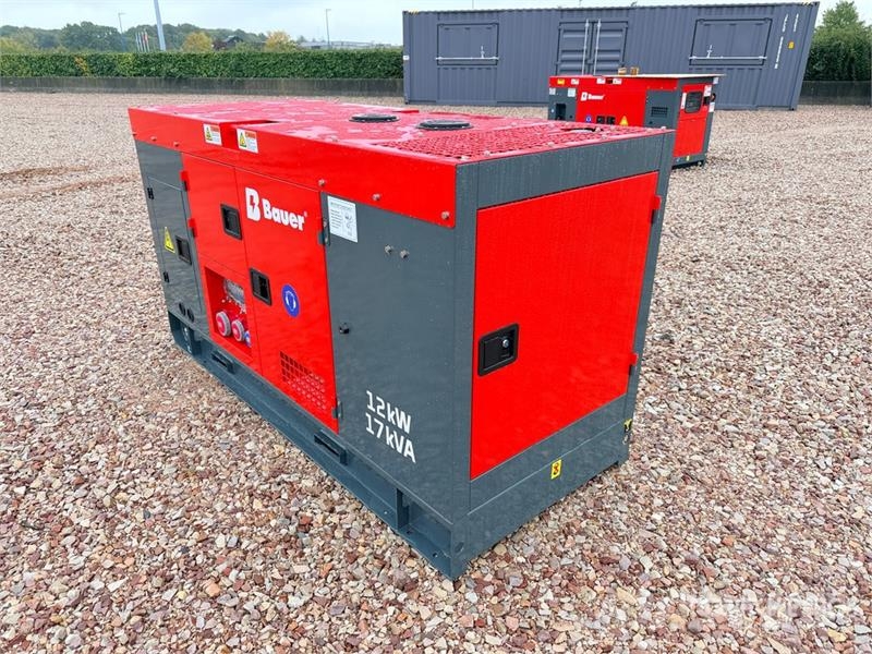 Bauer Generatoren GFS-12KW 15 kVA Portable Generator Set Egyéb Áramfejlesztők