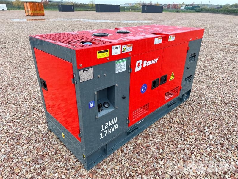 Bauer Generatoren GFS-12KW 15 kVA Portable Generator Set Egyéb Áramfejlesztők