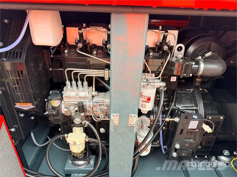 Bauer Generatoren GFS-24KW 30 kVA Skid-Mounted Generator 디젤 발전기