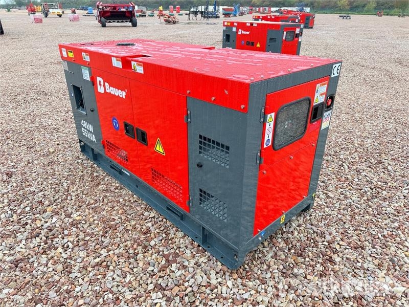 Bauer Generatoren GFS-40KW 50 kVA Skid-Mounted Generator Дизельные генераторы