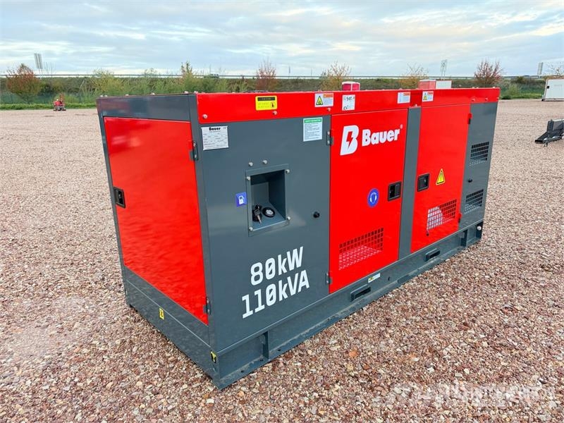 Bauer Generatoren GFS-80KW 100 kVA Skid-Mounted Generato مولدات ديزل
