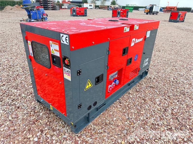 Bauer Generatoren GFS-12KW 15 kVA Portable Generator Set Egyéb Áramfejlesztők