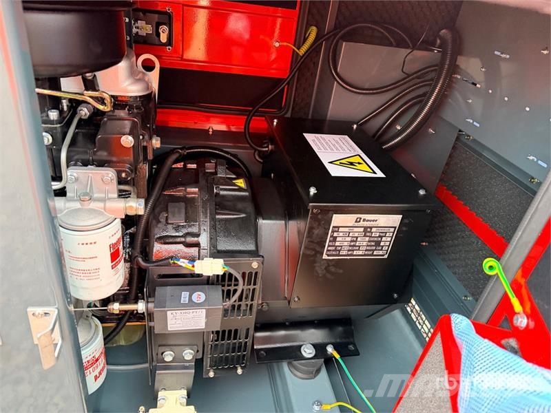 Bauer Generatoren GFS-16KW 20 kVA Skid-Mounted Generator 디젤 발전기