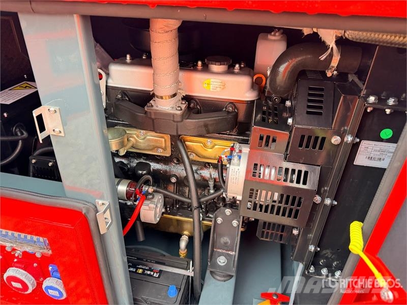 Bauer Generatoren GFS-16KW 20 kVA Skid-Mounted Generator 디젤 발전기