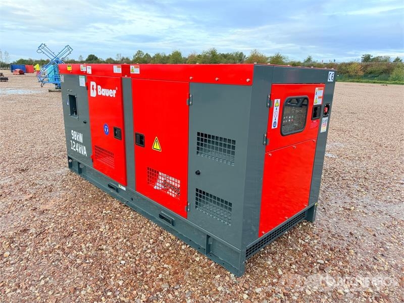 Bauer Generatoren GFS-90KW 112 kVA Skid-Mounted Generato مولدات ديزل