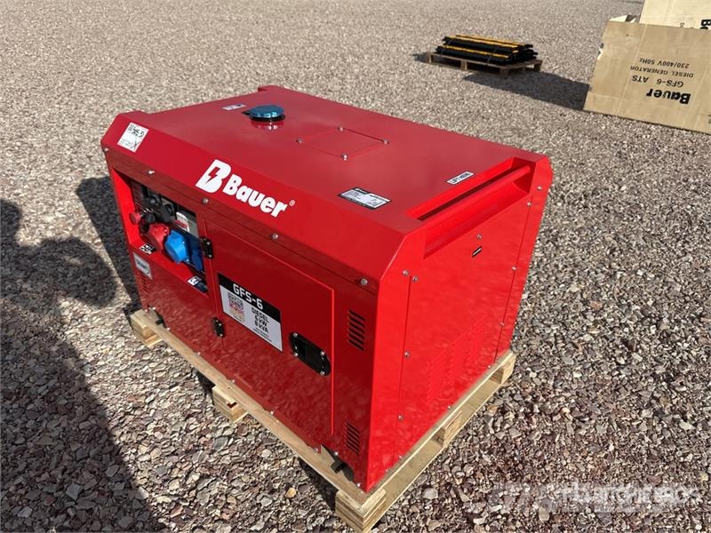 Bauer Generatoren GFS-6 8 kW Mobile 230/400 Volt Generat Dizelski agregati