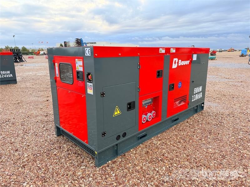 Bauer Generatoren GFS-80KW 100 kVA Skid-Mounted Generato مولدات ديزل