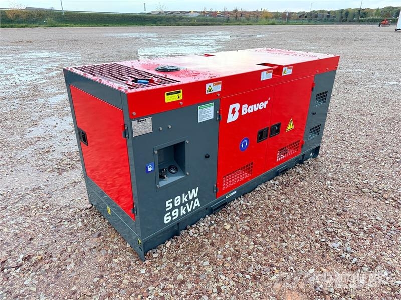 Bauer Generatoren GFS-50KW 62.5 kVA Skid-Mounted Generat Дизельные генераторы