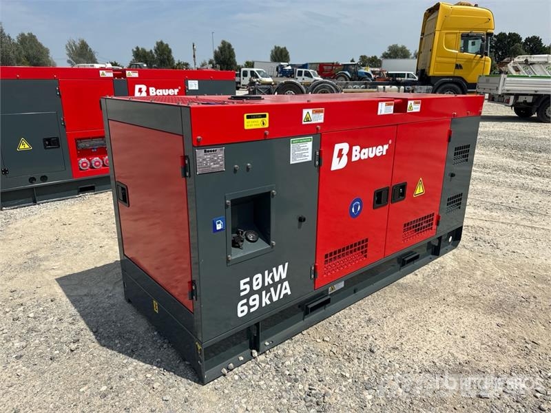 Bauer Generatoren GFS-50 ATS 50kW/62,5kVA Generator Set Agregaty prądotwórcze Diesla