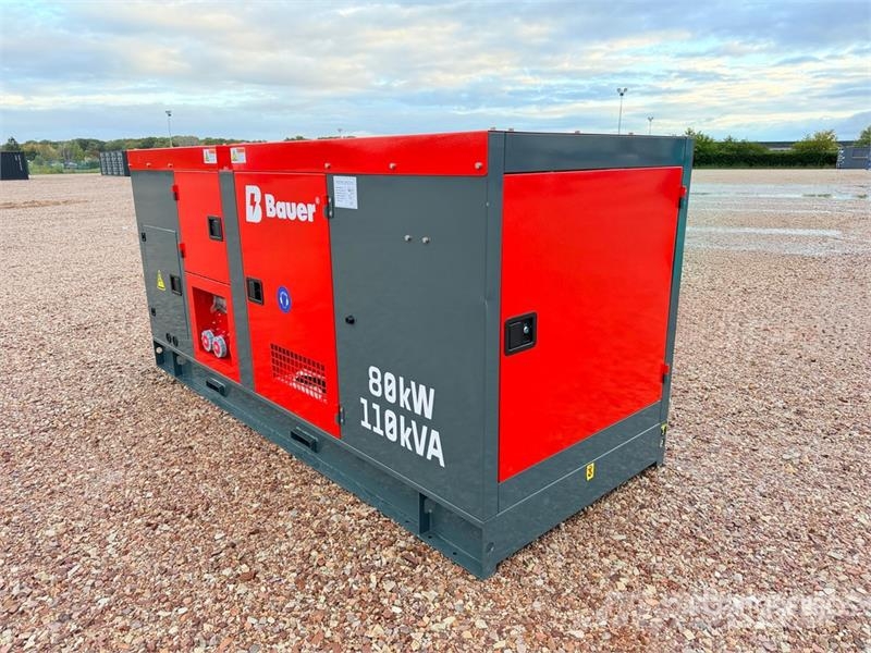 Bauer Generatoren GFS-80KW 100 kVA Skid-Mounted Generato مولدات ديزل