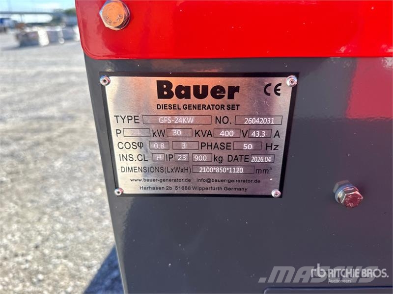 Bauer Generatoren GFS-24 ATS Generator Set (Unused) مولدات ديزل