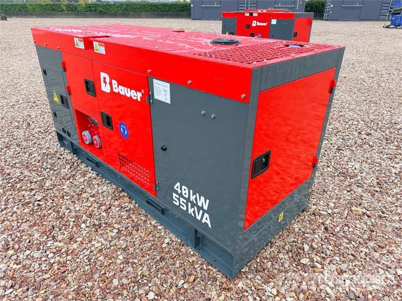 Bauer Generatoren GFS-40KW 50 kVA Skid-Mounted Generator Dizel generatori