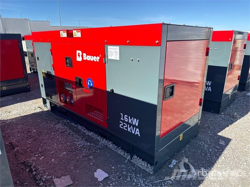 Bauer Generatoren GFS-16 ATS Generator Set (Unused) Dízel áramfejlesztők