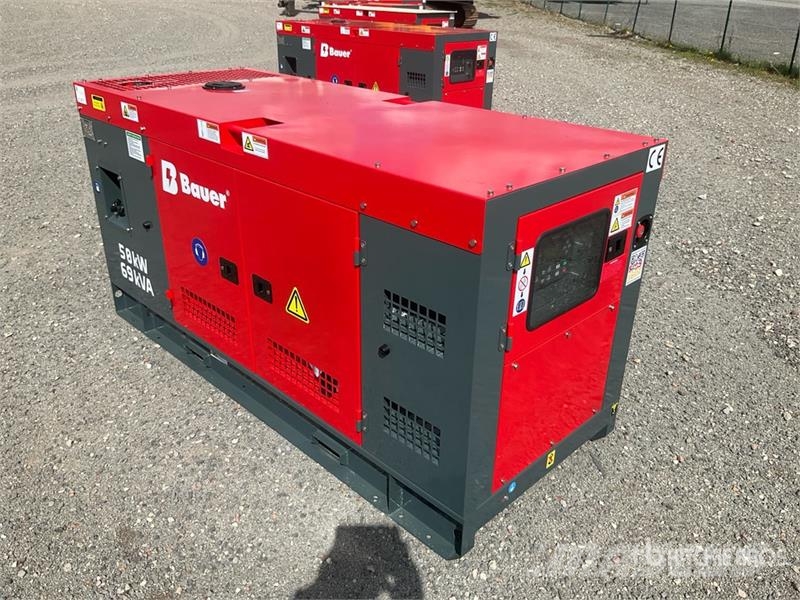 Bauer Generatoren GFS-50 ATS Generator Set Dizel agregati