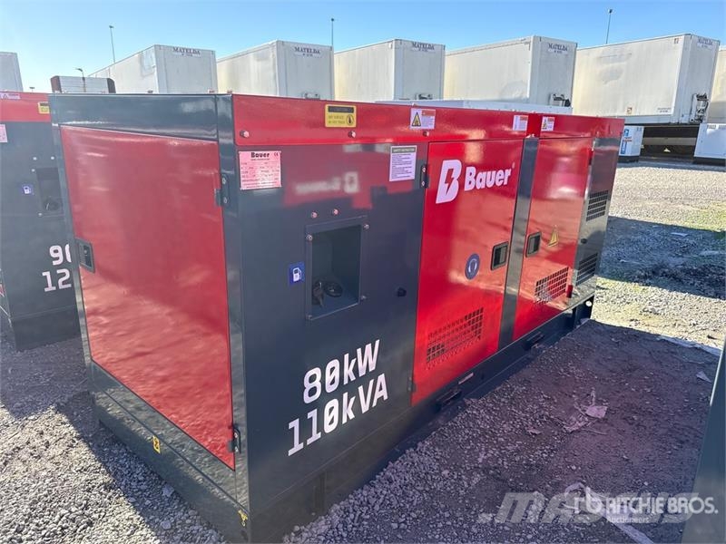 Bauer Generatoren GFS-80 ATS Generator Set (Unused) Dízel áramfejlesztők