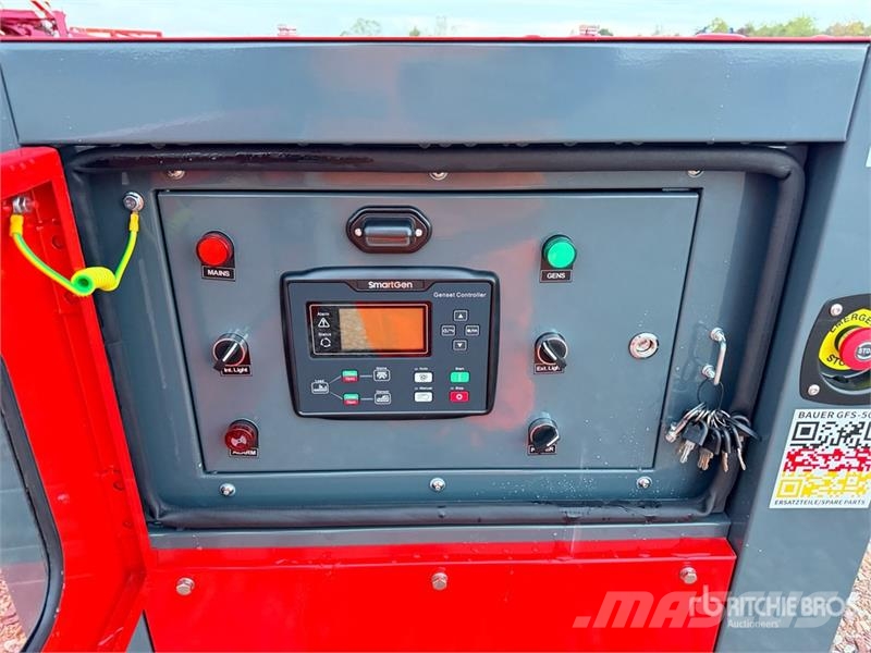 Bauer Generatoren GFS-50KW 62.5 kVA Skid-Mounted Generat Дизельные генераторы