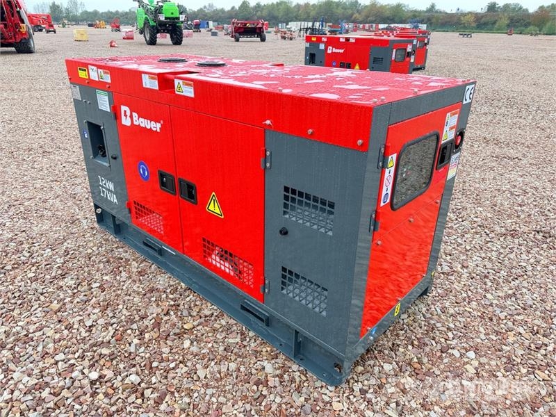 Bauer Generatoren GFS-12KW 15 kVA Portable Generator Set Egyéb Áramfejlesztők