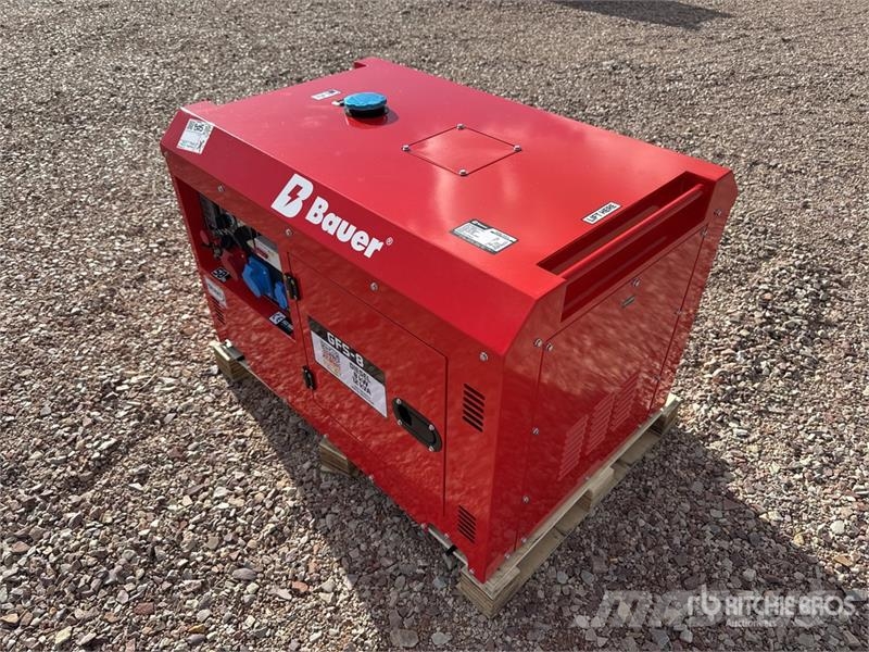 Bauer Generatoren GFS-8 11.8 kVA Mobile 230/400 Volt Gen Dizelski agregati