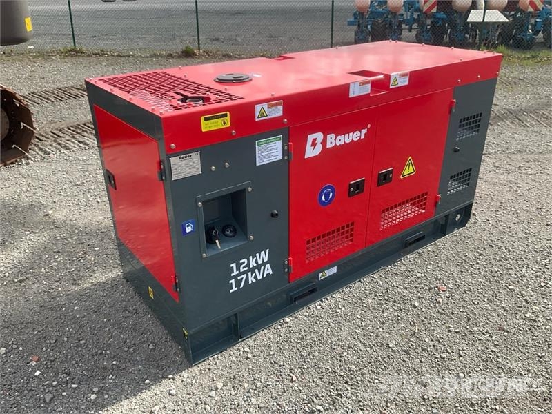 Bauer GFS-12 ATS 15 kVA Generator Set (Unused) Diesel Generatoren