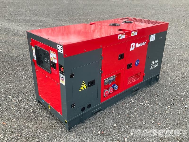 Bauer GFS-16 ATS 20 kVA Generator Set (Unused) Diesel Generatoren